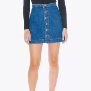 ❤️American Apparel button-down denim skirt (XS)